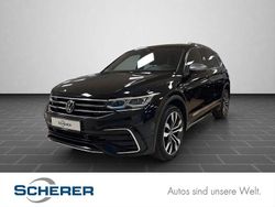 Deep black perleffekt (metallic) Gebraucht 2022 VW Tiguan Allspace R-line SUV | 33.200 € (Fairer Preis)