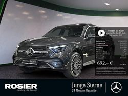 Grau / graphitgrau Gebraucht 2024 Mercedes GLC300 AMG line Coupé | 69.990 € (Etwas zu teuer)