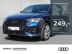 Navarrablau metallic Gebraucht 2024 Audi Q3 Sportback S-Line SUV | 50.740 € (Etwas zu teuer)