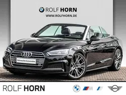 Mythosschwarz metallic Gebraucht 2019 Audi A5 Cabriolet S-Line Cabrio | 35.530 € (Fairer Preis)