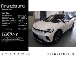 Gletscherweiß metallic/schwarz Gebraucht 2025 VW ID.4 Pure SUV | 33.999 € (Fairer Preis)