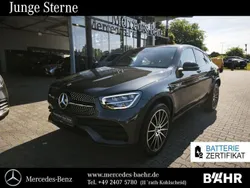lack graphitgrau (metallic) Gebraucht 2021 Mercedes GLC300e AMG Coupé | 42.950 € (Fairer Preis)