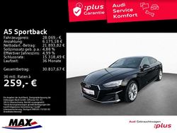 Schwarz Gebraucht 2021 Audi A5 Advanced Plus Coupé | 28.069 € (Superpreis)
