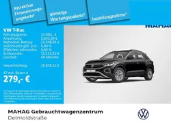 Schwarz Gebraucht 2022 VW T-Roc Life SUV | 23.980 € (Guter Preis)