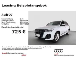 Weiß Gebraucht 2024 Audi Q7 S-Line SUV | 71.777 € (Fairer Preis)