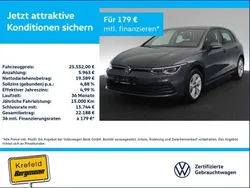 Grau / delfingrau Gebraucht 2023 VW Golf VIII Life Limousine | 25.552 € (Guter Preis)