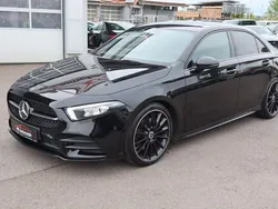 Nachtschwarz unilack Gebraucht 2019 Mercedes A220 AMG line Limousine | 25.900 € (Fairer Preis)