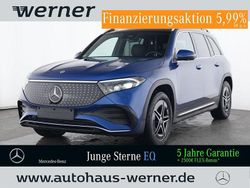 Lack spektralblau Gebraucht 2024 Mercedes EQB300 AMG Line Premium SUV | 42.942 € (Teuer)