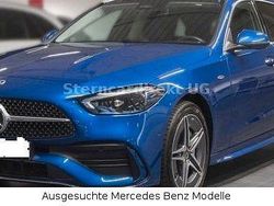 Blau Gebraucht 2025 Mercedes C300e AMG Limousine | 48.890 € (Fairer Preis)