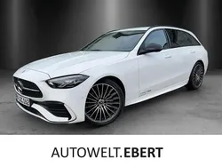 Polarweiß Gebraucht 2024 Mercedes C220 AMG Kombi | 47.890 € (Teuer)