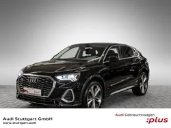 Mythosschwarz metallic Gebraucht 2024 Audi Q3 Sportback S-Line SUV | 48.420 € (Etwas zu teuer)