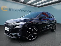 Schwarz Gebraucht 2023 Audi Q4 Sportback e-tron S-Line SUV | 40.849 € (Teuer)