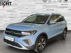 Clear blue metallic (metallic) Gebraucht 2024 VW T-Cross Style SUV | 28.600 € (Teuer)