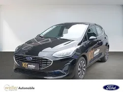 Schwarz Gebraucht 2022 Ford Fiesta Titanium Kleinwagen | 17.910 € (Fairer Preis)