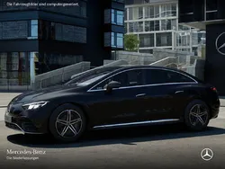 Obsidianschwarz Gebraucht 2024 Mercedes EQE350 AMG Limousine | 49.990 € (Superpreis)