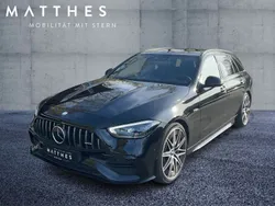 Obsidianschwarz metalliclack (metallic) Gebraucht 2024 Mercedes C43 AMG AMG Kombi | 62.879 € (Etwas zu teuer)