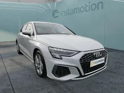 Weiß Gebraucht 2024 Audi A3 Sportback Advanced Limousine | 37.140 € (Etwas zu teuer)
