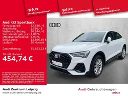 Weiß Gebraucht 2022 Audi Q3 Sportback Sport SUV | 32.930 € (Etwas zu teuer)