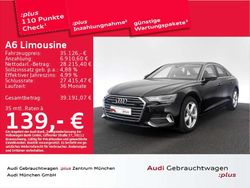 Mythosschwarz metallic Gebraucht 2023 Audi A6 Sport Limousine | 35.126 € (Superpreis)