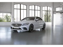 Weiss unilack polarweiß Gebraucht 2021 Mercedes C180 AMG Cabrio | 35.980 € (Guter Preis)