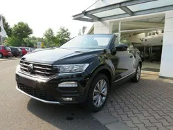 Deep black perleffekt Gebraucht 2021 VW T-Roc Cabriolet Style Cabrio | 22.790 € (Fairer Preis)