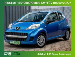 Blau Gebraucht 2009 Peugeot 107 Filou Kleinwagen | 2.799 € (Fairer Preis)