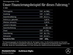 Designo selenitgrau magno Gebraucht 2022 Mercedes C300 AMG Limousine | 44.980 € (Etwas zu teuer)