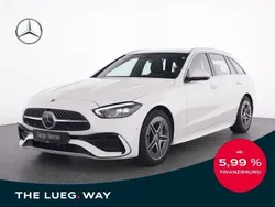 Unilack polarweiß Gebraucht 2024 Mercedes C200 AMG Kombi | 37.455 € (Superpreis)