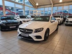 Weiß Gebraucht 2017 Mercedes E300 AMG line Coupé | 40.490 € (Etwas zu teuer)