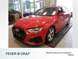 Tangorot metallic Gebraucht 2020 Audi A4 S-Line Kombi | 31.750 € (Guter Preis)