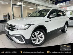 Pure white Gebraucht 2022 VW Tiguan Allspace Life SUV | 28.980 € (Guter Preis)