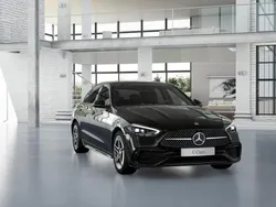 Schwarz Gebraucht 2023 Mercedes C200 AMG Limousine | 48.320 €