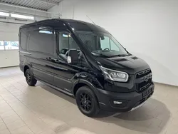 Obsidianschwarz metallic Gebraucht 2021 Ford Transit Limited Van / Kleinbus | 33.990 € (Teuer)