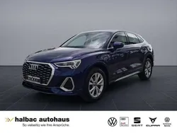 Navarrablau metallic Gebraucht 2021 Audi Q3 Sportback S-Line SUV | 31.820 € (Guter Preis)