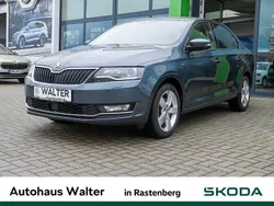 Grau met. Gebraucht 2019 Skoda Rapid Clever Limousine | 15.900 € (Teuer)