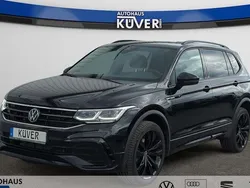 Schwarz Gebraucht 2024 VW Tiguan Allspace R-line SUV | 43.450 € (Fairer Preis)