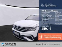 Pure white Gebraucht 2022 VW Tiguan Allspace Life SUV | 35.925 € (Etwas zu teuer)