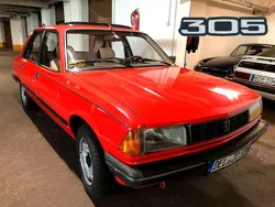 Rot Gebraucht 1984 Peugeot 305 GT Limousine | 3.499 €