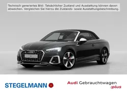 Mythosschwarz metallic Gebraucht 2024 Audi S5 Cabriolet Ambiente Cabrio | 67.770 € (Teuer)