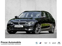 Schwarz Gebraucht 2022 BMW 320 Sport Line Kombi | 28.100 € (Guter Preis)