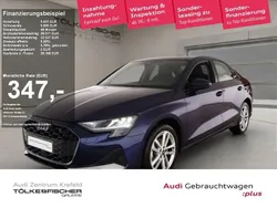 Blau Gebraucht 2024 Audi A3 Advanced Limousine | 28.158 € (Guter Preis)