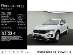 Pure white Gebraucht 2024 VW T-Roc Life SUV | 19.980 € (Superpreis)