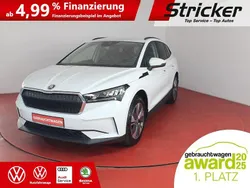 Moonweiss metallic Gebraucht 2023 Skoda Enyaq iV SUV | 25.949 € (Fairer Preis)