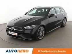 Schwarz Gebraucht 2024 Mercedes C220 AMG line Limousine | 41.240 € (Guter Preis)