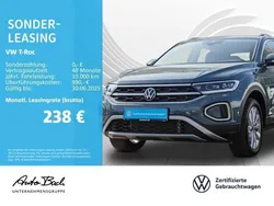 Blau (petroleum blue metallic) Gebraucht 2024 VW T-Roc Pro SUV | 29.840 € (Fairer Preis)
