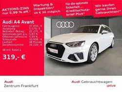 Ibisweiß Gebraucht 2022 Audi A4 S-Line Kombi | 28.850 € (Guter Preis)