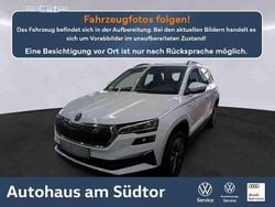Bila moon/moon white (metallic) Gebraucht 2022 Skoda Karoq Ambition SUV | 21.980 € (Guter Preis)