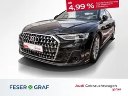 Mythosschwarz metallic Gebraucht 2023 Audi A8 Ambiente Limousine | 62.990 € (Guter Preis)