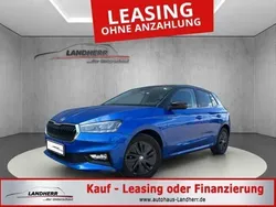 Blau Gebraucht 2024 Skoda Fabia Style | 16.995 € (Guter Preis)