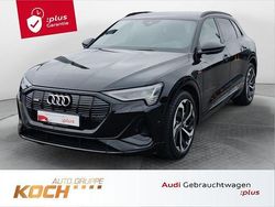 Mythosschwarz metallic Gebraucht 2021 Audi e-tron S-Line SUV | 40.890 € (Teuer)